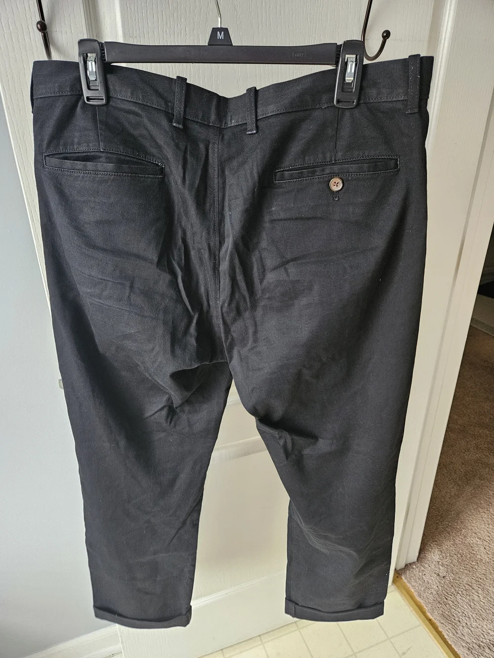 J. Crew Black Chinos